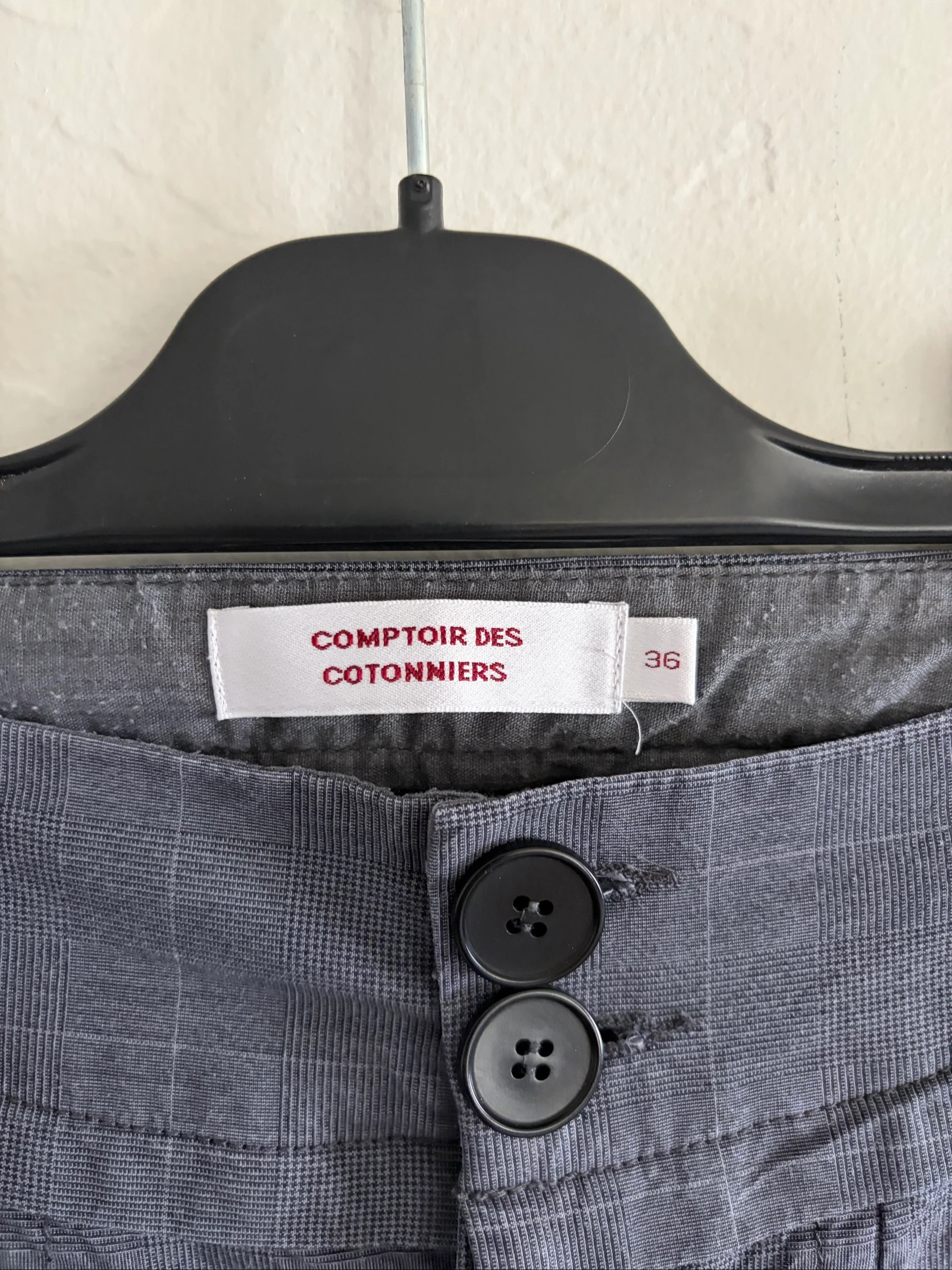 Bermudas cortos talle baja talla 36 Comptoir des Cotonniers vintage – photo 3